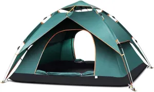 Men Tent, Waterproof and Easy Set Up, Lightweight Camping Tent 3-4 Persons Double Layers Waterproof Backpacking, Ideal for Hiking Camping