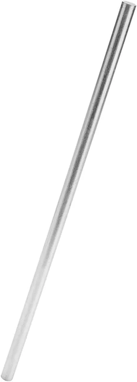 Metal Rod Mg Bar High Purity 99.99% for Survival and Emergency, Compact and Lightweight Round Rod (8mm*250mm)
