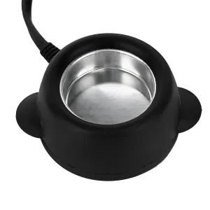 Mini Constant Temperature Hot Pot Hair Extension Glue Melting Pot Lightweight Portable Heat Wig Glue Melting Stove for Extension Repair Tool (US)