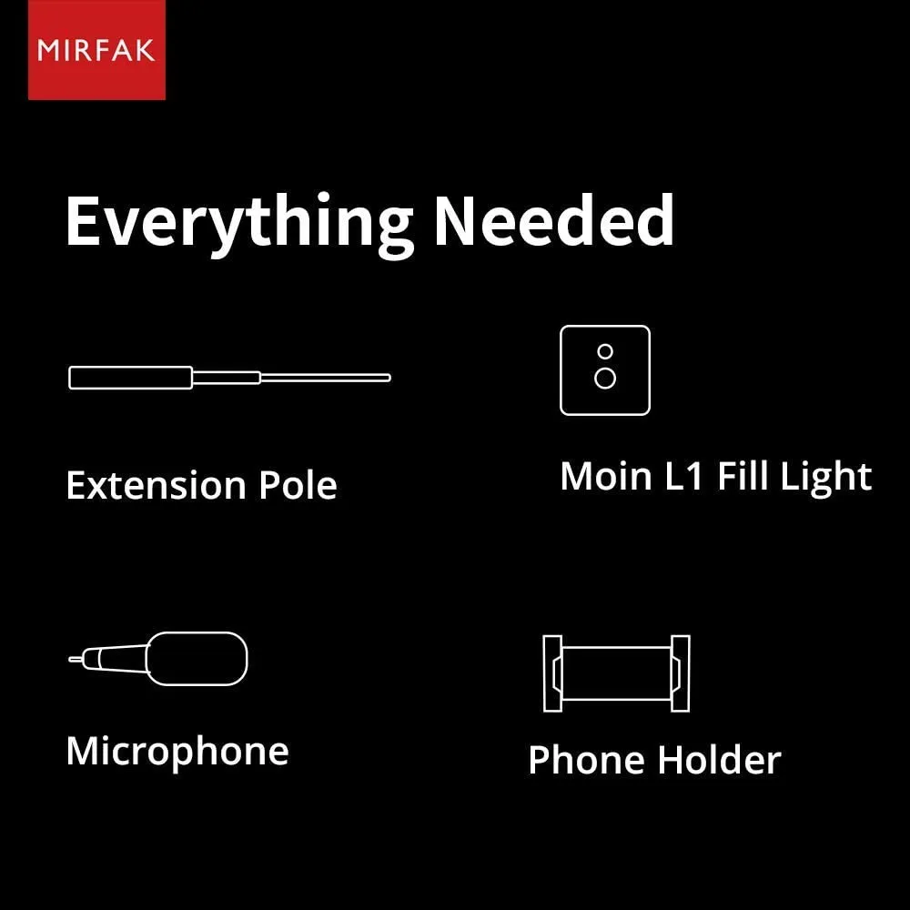 Mirfak Starter Vlogging Kit