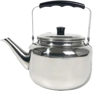 Mobestech Portable Stainless Steel Kettle Lightweight and Convenient Water Kettle for Camping Hiking and Outdoor Activities Stylish Kitchen Gadget for Boiling Water