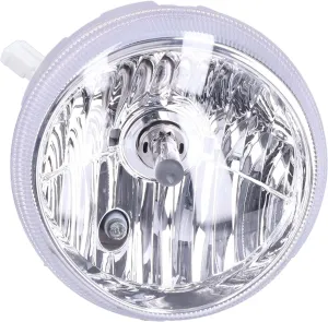 Motorcycle Headlamp,Running Headlight,Front Spot Lamp,High Brightness,Compatible with Vespa LX 125 150,Multi-functional,Practical 58259R