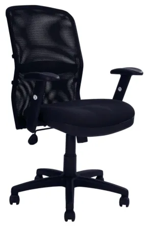 Nautilus Designs Jupiter High Back Task/Operator Chair Black
