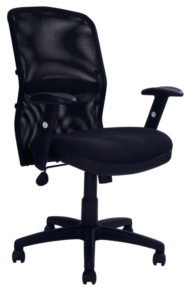 Nautilus Designs Jupiter High Back Task/Operator Chair Black