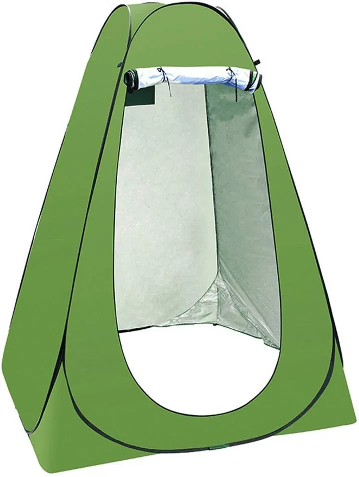 New Pop Up Privacy Shelters Tent Instant Portable Outdoor Shower Tent,Camp Toilet,Changing Room,Rain Shelter for Camping Beach,Outdoor Foldable Changing Room Privacy Shelter (Green,59*59*74.8")