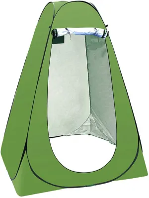 New Pop Up Privacy Shelters Tent Instant Portable Outdoor Shower Tent,Camp Toilet,Changing Room,Rain Shelter for Camping Beach,Outdoor Foldable Changing Room Privacy Shelter (Green,59*59*74.8")