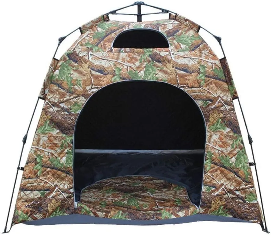 NIEH Tent Windproof Waterproof Camping Tent Family Tent Camping Tent Instant Pop Up 4 Season Tents Freestanding 4 Person for Backpacking Hiking Travel Climbing Outdoor Tent, Metal
