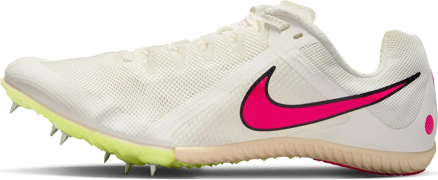 Nike Rival Multi Track & Field Multi-Event Spikes (DC8749-101, Sail/Light Lemon Twist/Guava Ice/Fierce Pink) Size 15
