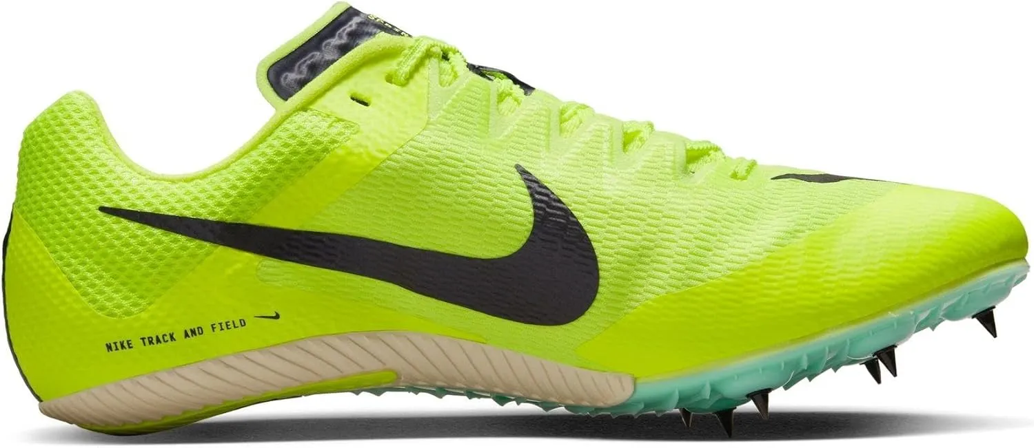 Nike Zoom Rival Multi Track & Field Multi-Event Spikes Mens Shoes (Volt/Mint Foam/Coconut Milk/Cave Purple, US Footwear Size System, Adult, Men, Numeric, Medium, 11.5)