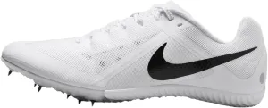 Nike Zoom Rival Track & Field Multi-Event Spikes (FZ9664-100, White/Metallic Silver/Black) Size 6.5