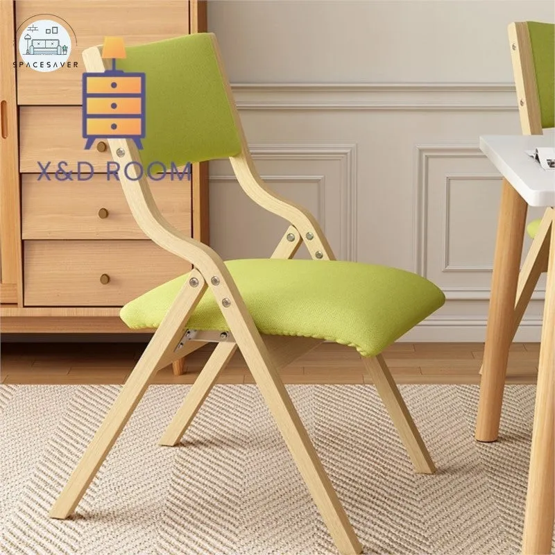 Nordic Minimalist Backrest Chair | Foldable Design for Versatile Use