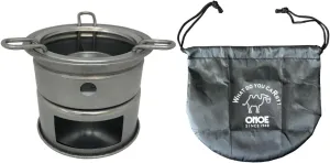 Onoe MK-125 Mini Kamado, Easy to Enjoy Cooking, Made in Japan, Solid Fuel, Firewood, Solid Fuel Utilization, Tabletop Stove, Bonfire Stand, Solo, Camping, BBQ