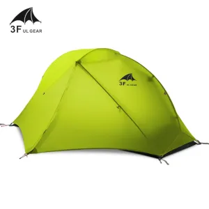 Outdoor 3F Barracas Nylon 1 Hurry, ends soon Camping Professional Proven Para Silicon Tent 15D Tent Camping 3/4 GEAR Person UL Season Ultralight Single
