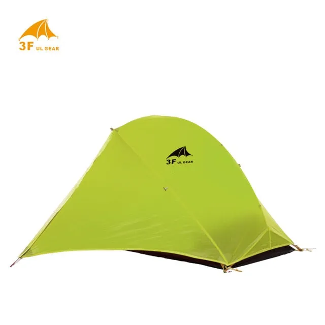 Outdoor 3F Barracas Nylon 1 Hurry, ends soon Camping Professional Proven Para Silicon Tent 15D Tent Camping 3/4 GEAR Person UL Season Ultralight Single