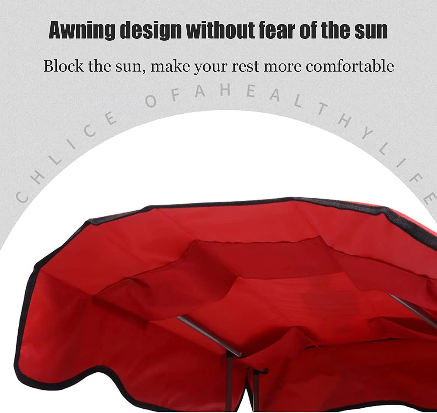 Outdoor Chair Folding Camping Chair Camping Chair With Shade Canopy Chair, Folding Recliner, Adjustable Outdoor Beach Lightweight Sunshade Folding Chairs Camping Chair Foldable Chair ( Color : A , Siz