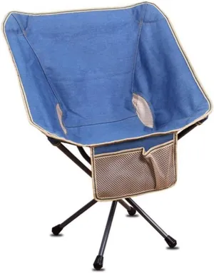 Outdoor Folding Chairs, Waterproof Leisure Camping Picnic Detachable Recliner Beach Lazy Chair,Portable Sports Backpack Folding Chair,Easy Installation (Color : A)