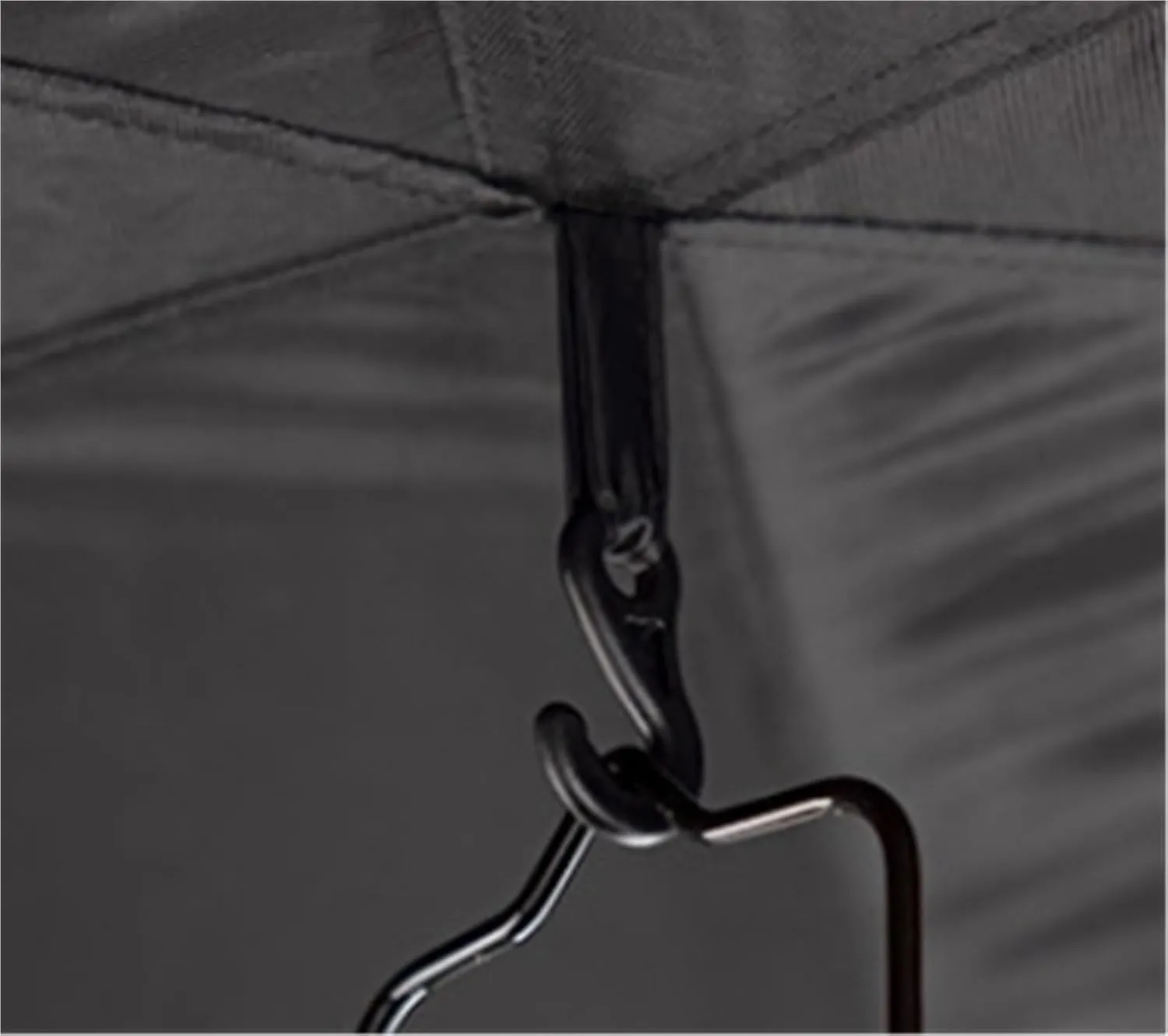 Outdoor Hexagonal Quick-Open Camping Tent Portable Folding Black Glue Rainproof