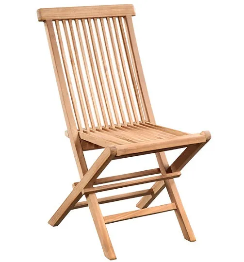 Outdoor Teak Folding Chairs
