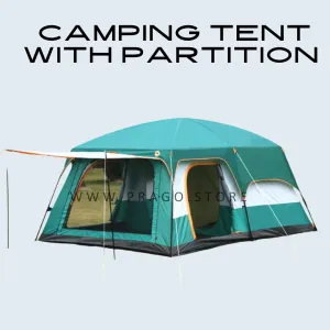 Outdoor Tracking Tent For 9-12 Person Size 420*305*200 Cm