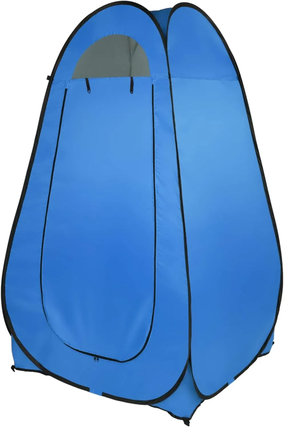 Outvita Pop Up Shower Tent, Instant Privacy Camping Changing & Toilet Tent, 6.23FT Portable Outdoor Shelter for Hiking Fishing Picnic Beach with Carring Bag 4 Stakes