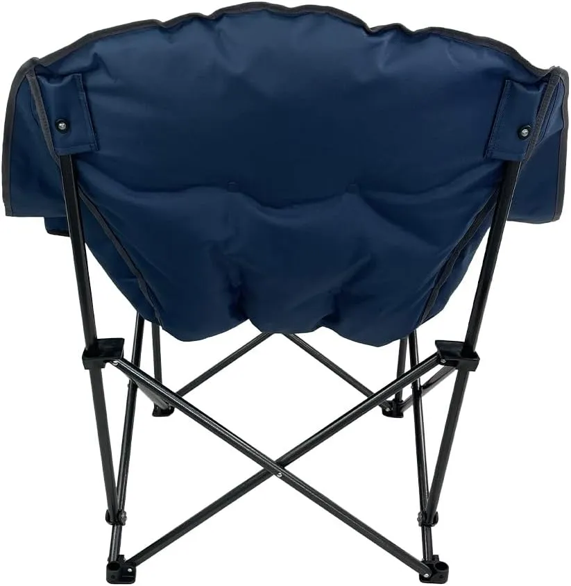 Oversized Folding Camping Chair - Portable and Comfortable, 400 lbs. Weight Capacity - Perfect for Camping and Outdoor Activities