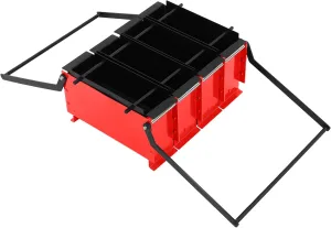 Paper Log Briquette Maker - Manual Heavy-Duty Brick Press Machine for Efficient Waste Paper Recycling, Perfect for Home Garden Newspaper Stove Fireplace Tool