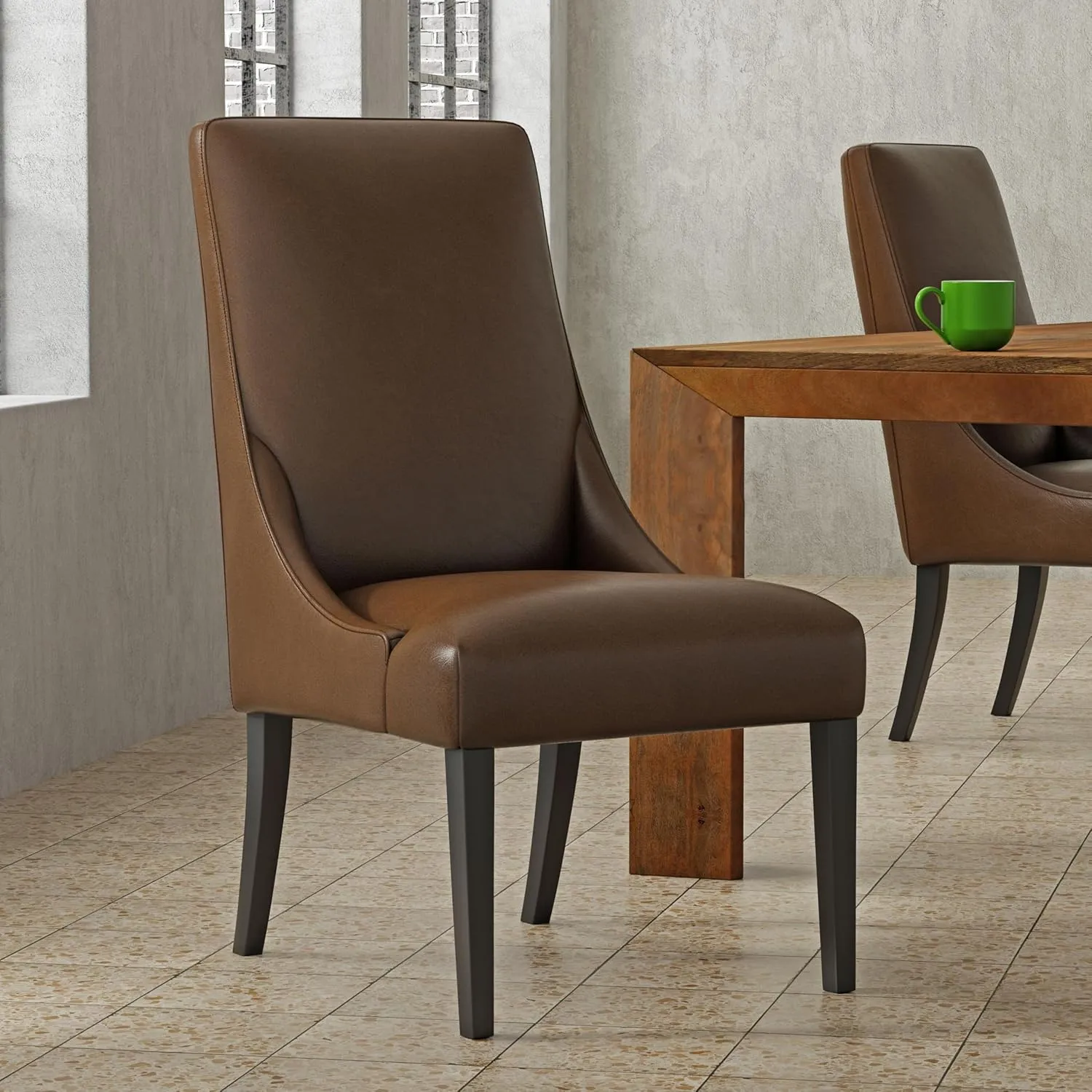 Parker House Sierra - Copley Brown Dining Chair Two Pack