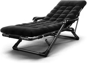 Patio Lounge Chairs, Sun Lounger, Patio, Lawn & Garden Garden Loungers Folding Nap Recliner Chair SittingLaying Siesta Deck Chair Couch Fishing Beach Chair Outd(Style C)