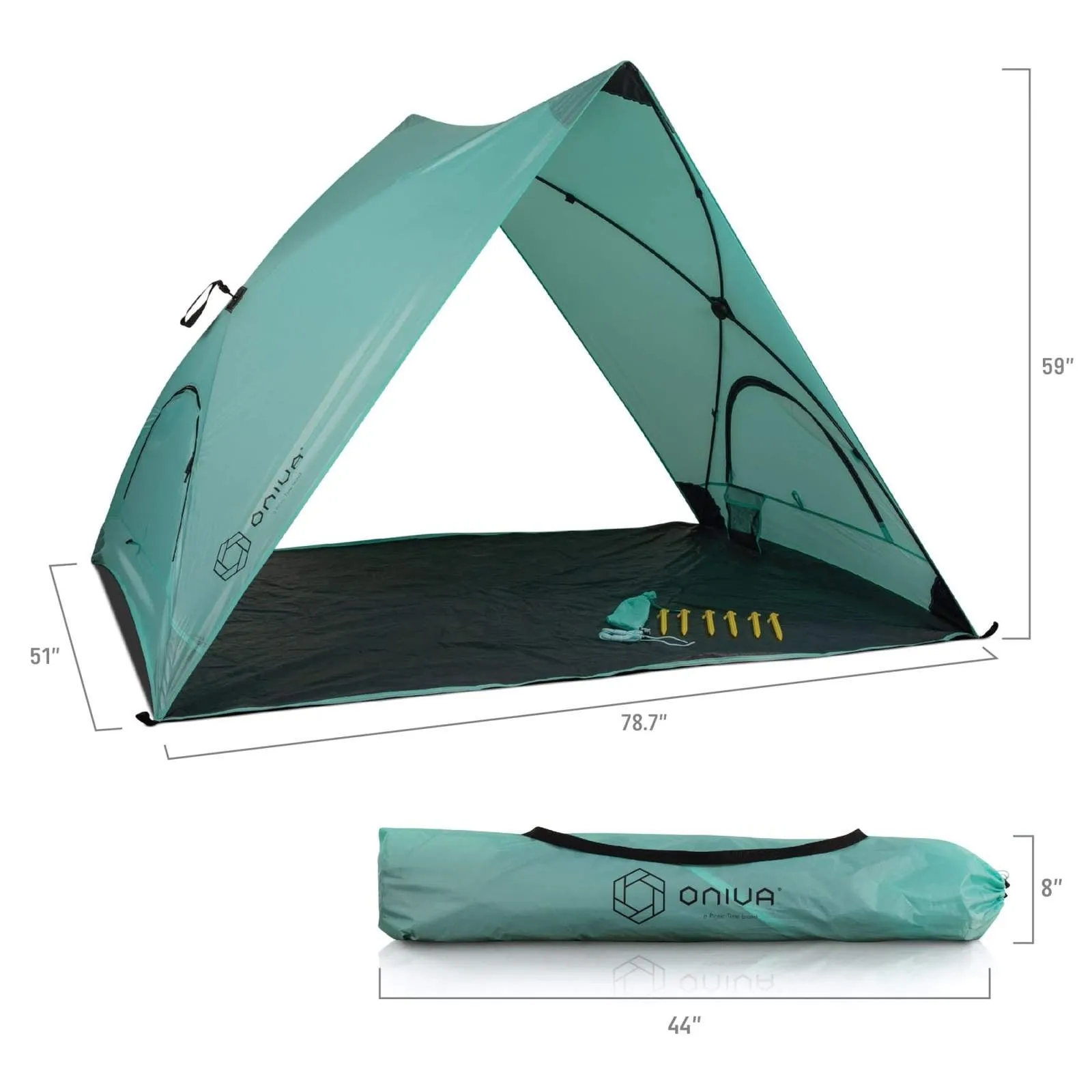 Picnic Time Pismo A-Frame Portable Beach Tent