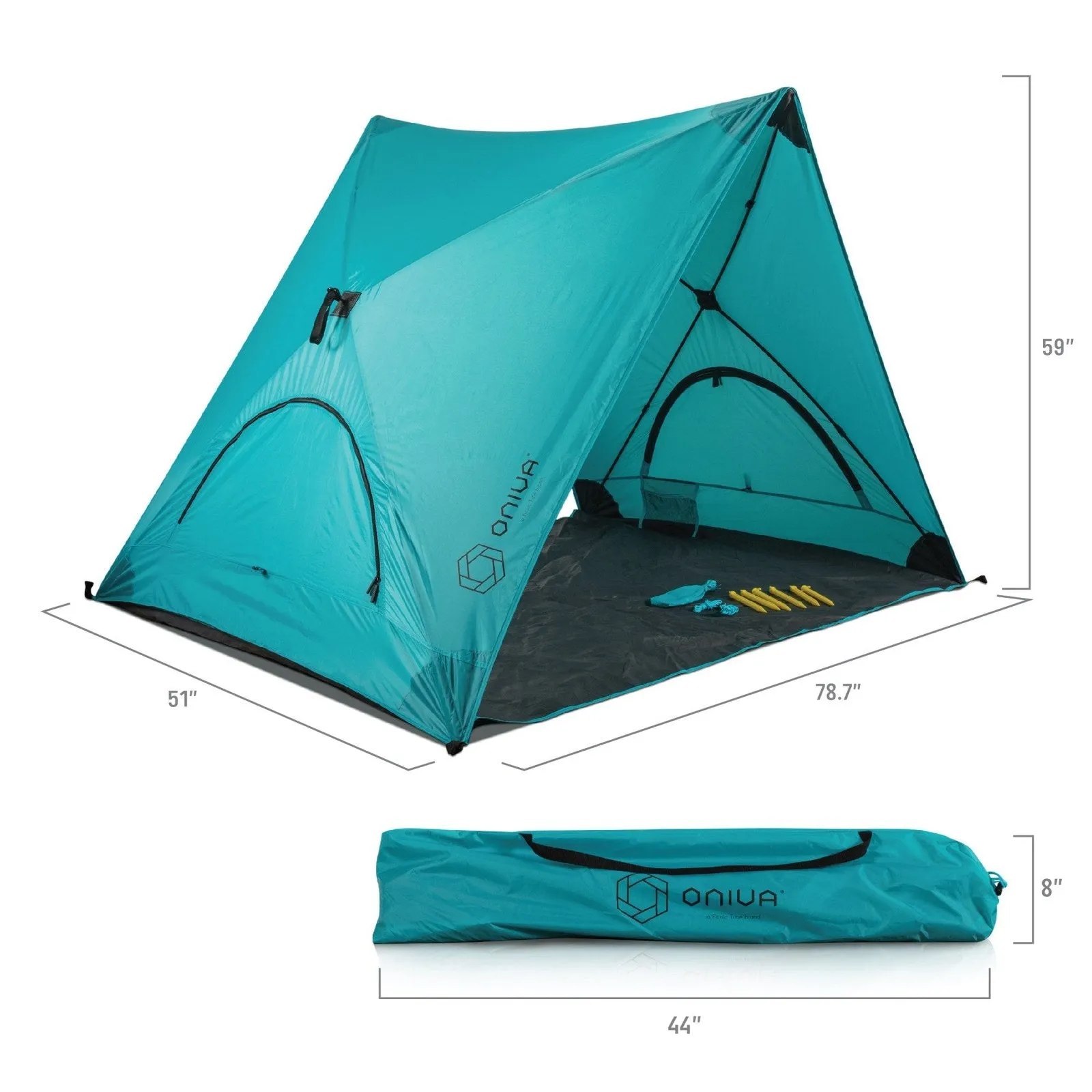 Picnic Time Pismo A-Frame Portable Beach Tent