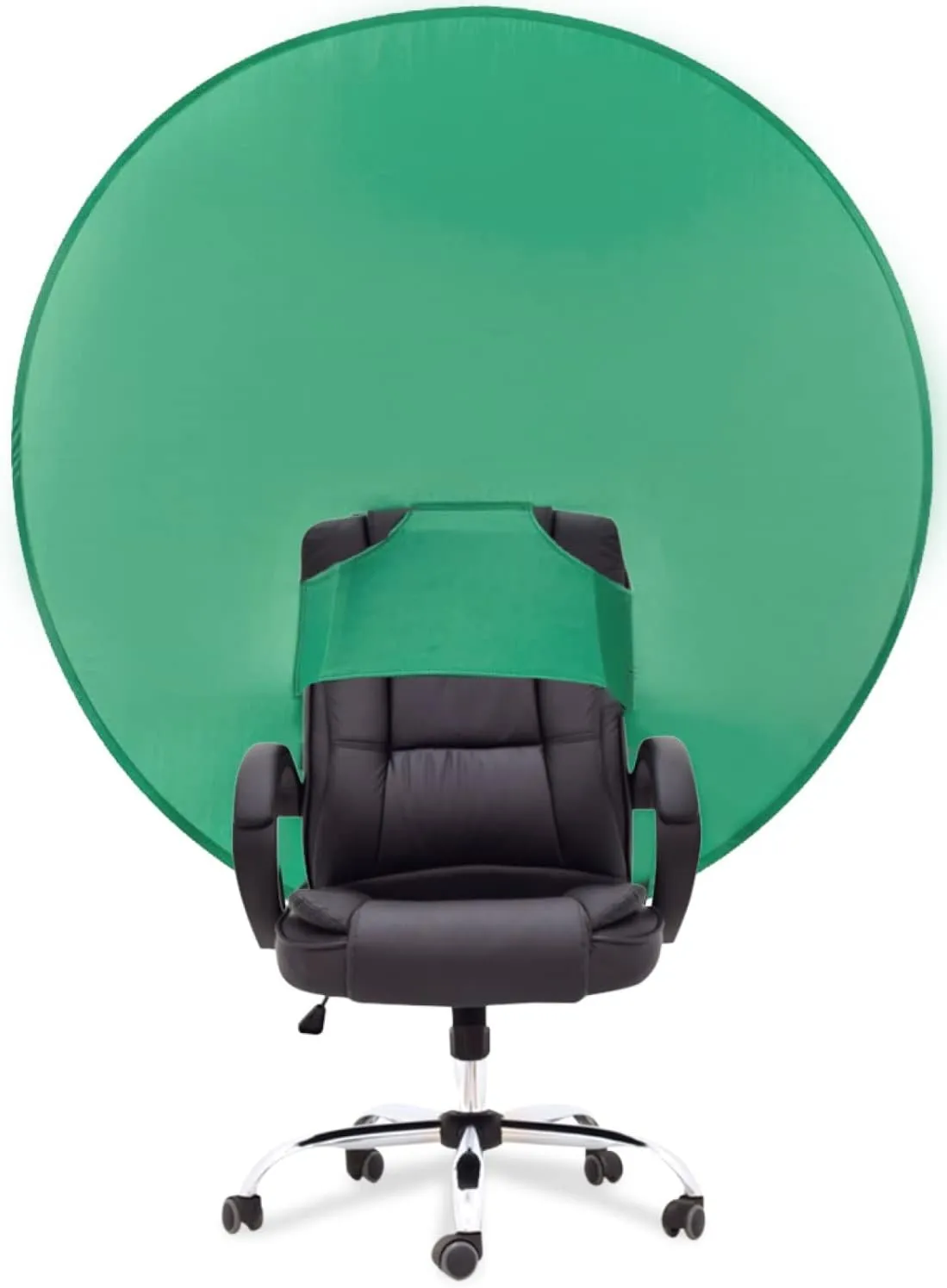 Pop Up Screen Background with Storage Bag (60in, Chromakey Green)