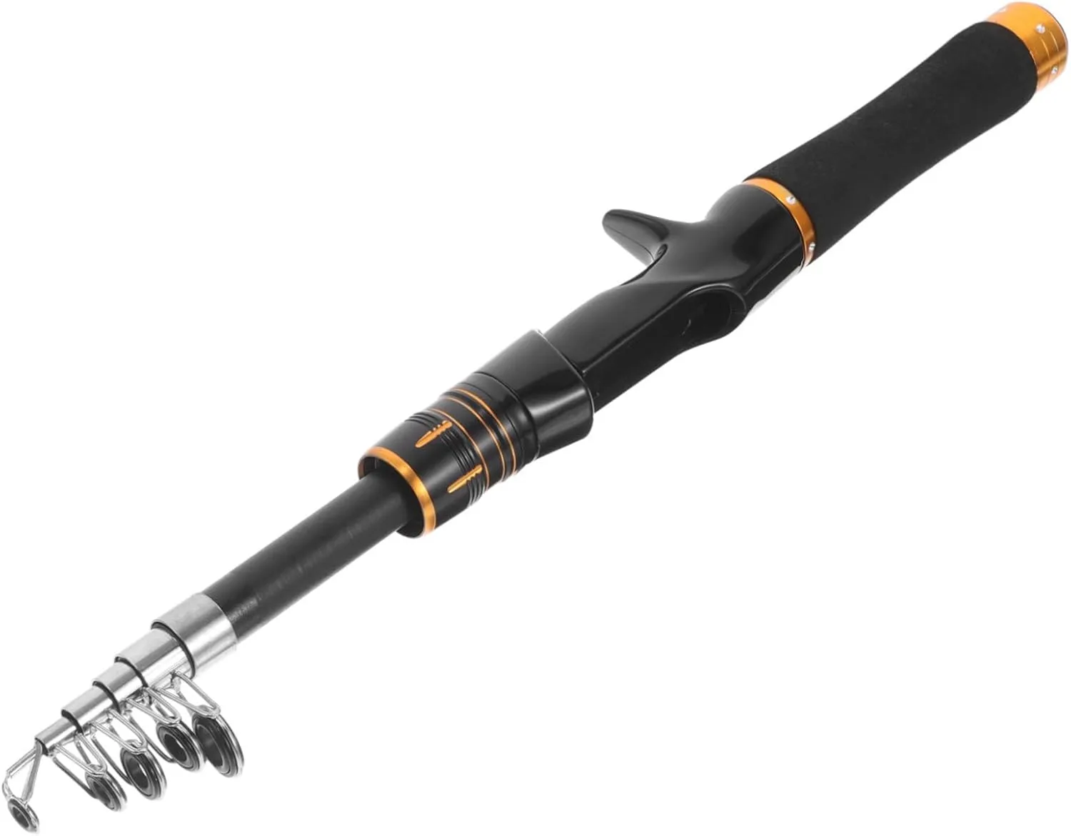 POPETPOP Telescoping Fishing Rod Lightweight and Portable Sea Fishing Pole Ergonomic Design for Comfortable Grip for Travel and Backpacking Versatile