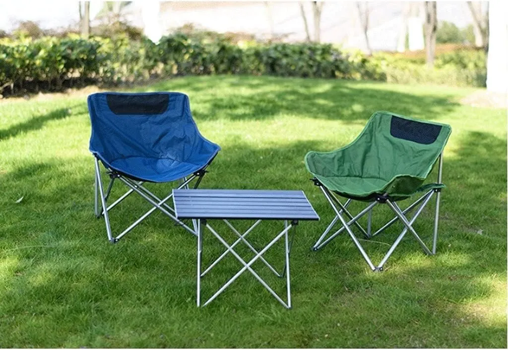 Portable Camping Chair Camping Chair Ultra Light Folding Chair Portable Chair Suitable for Camping,Hiking,Backpacking,Picnic,Self-Driving Trips Camping, Beach, Fishing (Color : Blue)