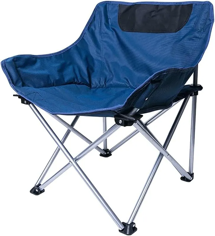 Portable Camping Chair Camping Chair Ultra Light Folding Chair Portable Chair Suitable for Camping,Hiking,Backpacking,Picnic,Self-Driving Trips Camping, Beach, Fishing (Color : Blue)