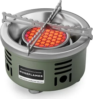 Portable Camping Stove, Infrared Gas Stove, Small Propane Stove, Powerful Gas Burners for Cooking Outdoor Hiking Picnic BBQ