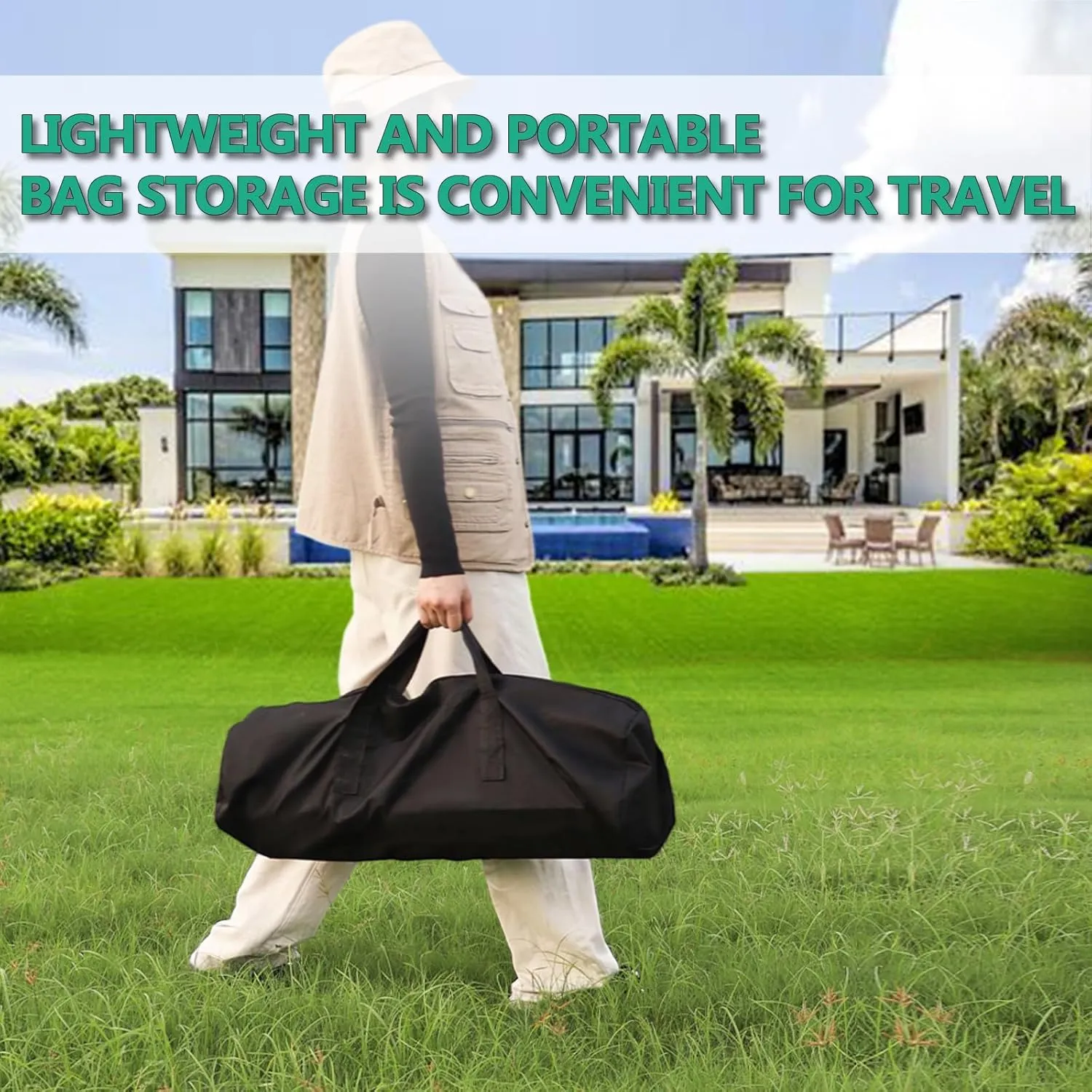 Portable Folding Camping Table, Roll-Up Aluminum Table with Carry Bag, Compact and Lightweight Design for Beach, Travel, and Outdoor Cooking Wood Color 95×55×50cm/37×21×19.7in
