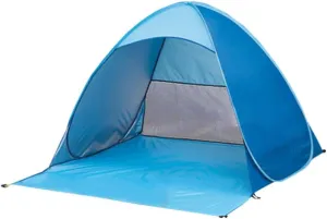 Portable Instant Tent Pop up Beach Tent Sun Shelter No Assembly Required Waterproof Camping Tent for Traveling