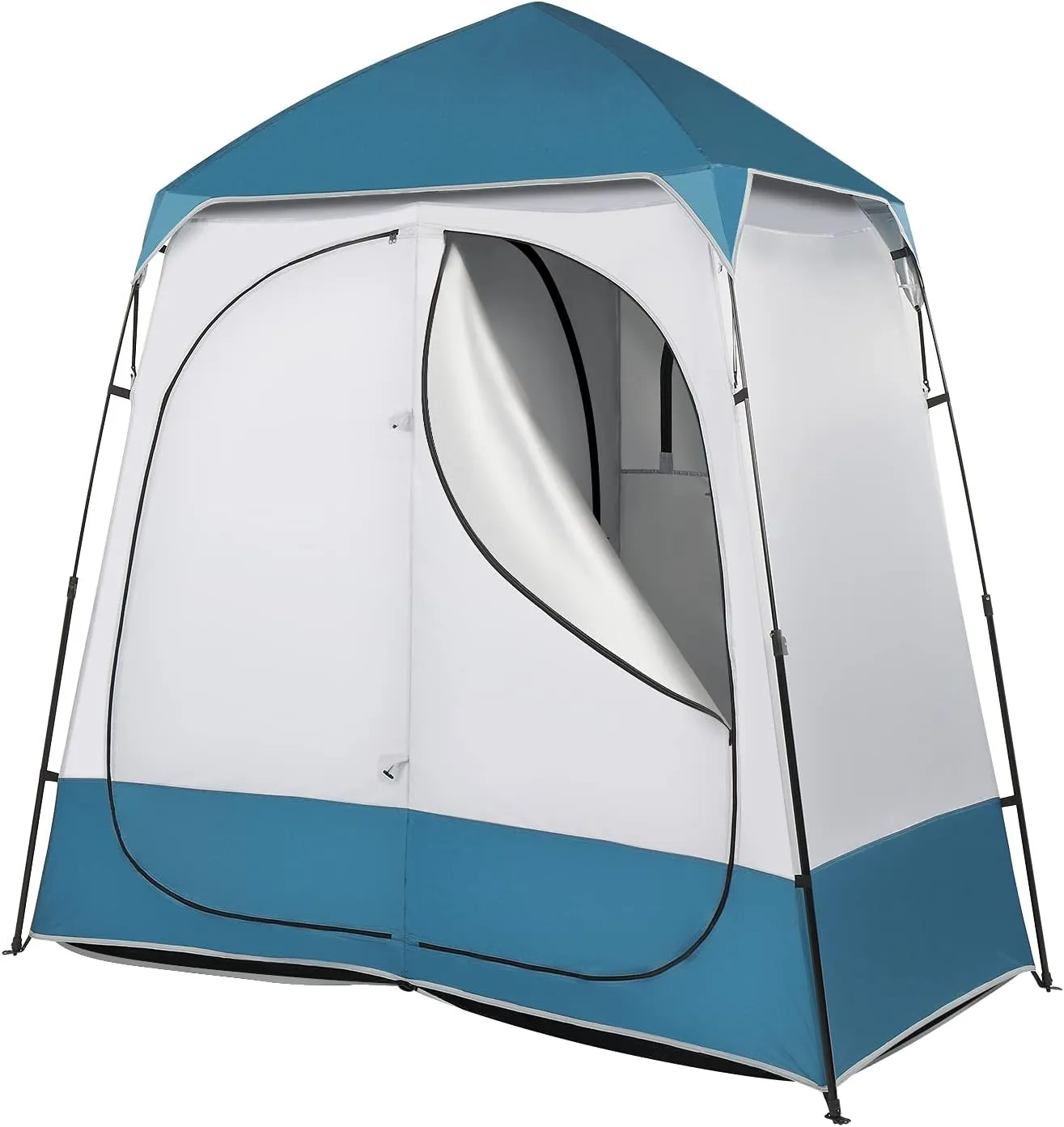 Portable Pop Up Shower Privacy Tent,Lightweight Single Shower Tent,Waterproof Camping Shower Tent,Outdoor Camping Bathroom Toilet Tent,with Carry Bag,for Hiking Picnic