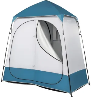 Portable Pop Up Shower Privacy Tent,Lightweight Single Shower Tent,Waterproof Camping Shower Tent,Outdoor Camping Bathroom Toilet Tent,with Carry Bag,for Hiking Picnic