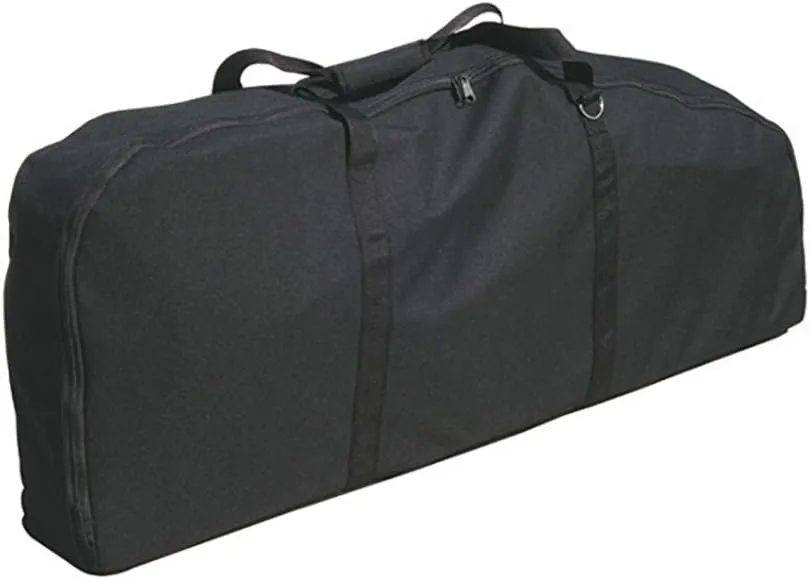 Premium Portable Massage Chair Carrying Case – Heavy-Duty Nylon Travel Bag with Zipper Closure & Dual Handles – Fits Most Folding Massage Chairs – Black