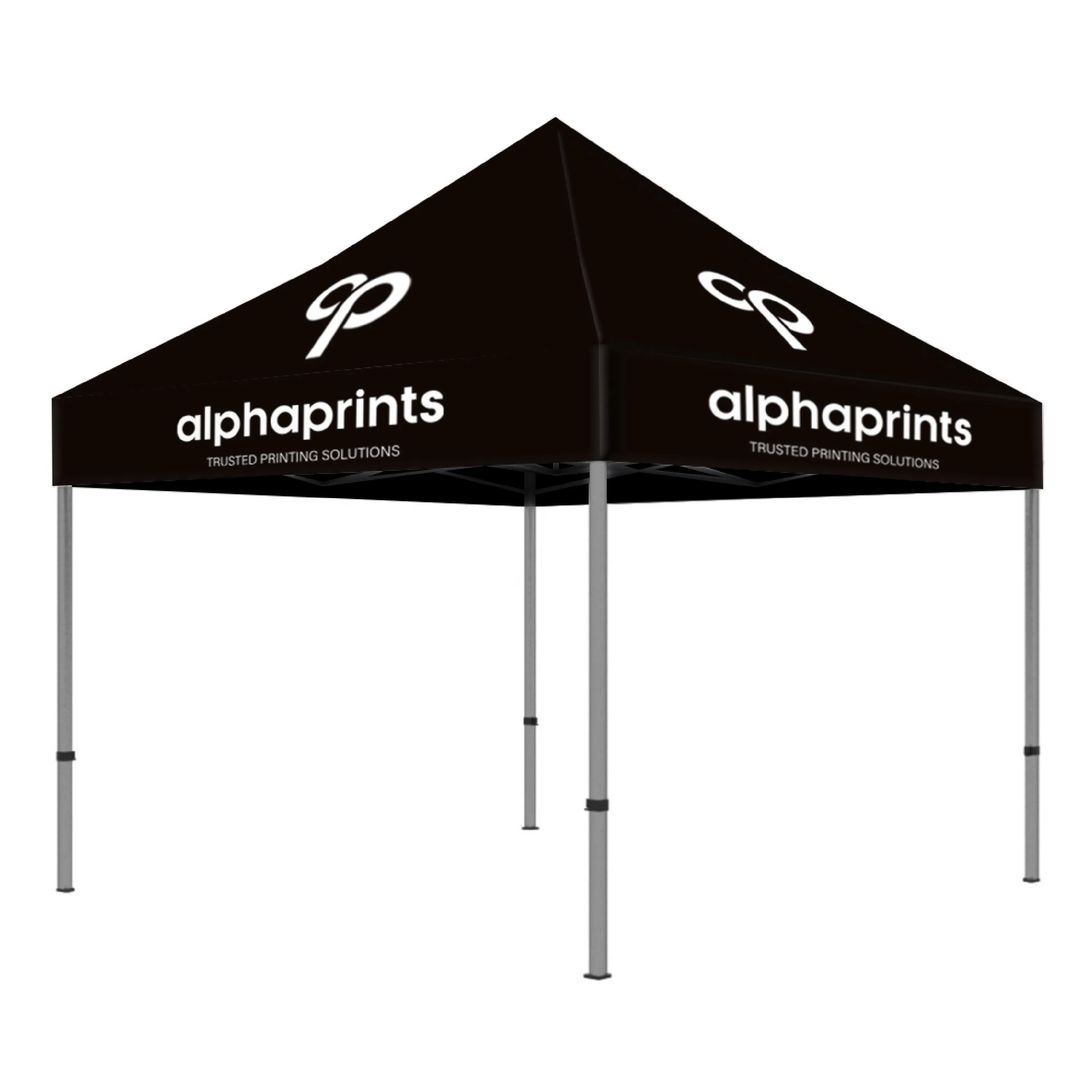Print Limited-stock Full Custom up Color Buy-more-save-more Tents Aluminum - with 10ft - Frame x 10ft Canopy Pop