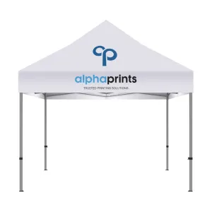 Print Limited-stock Full Custom up Color Buy-more-save-more Tents Aluminum - with 10ft - Frame x 10ft Canopy Pop