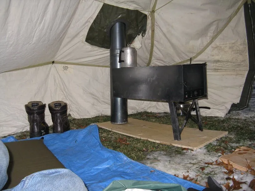 "MILITARY " (Yukon, M-1950) TENT HEATER