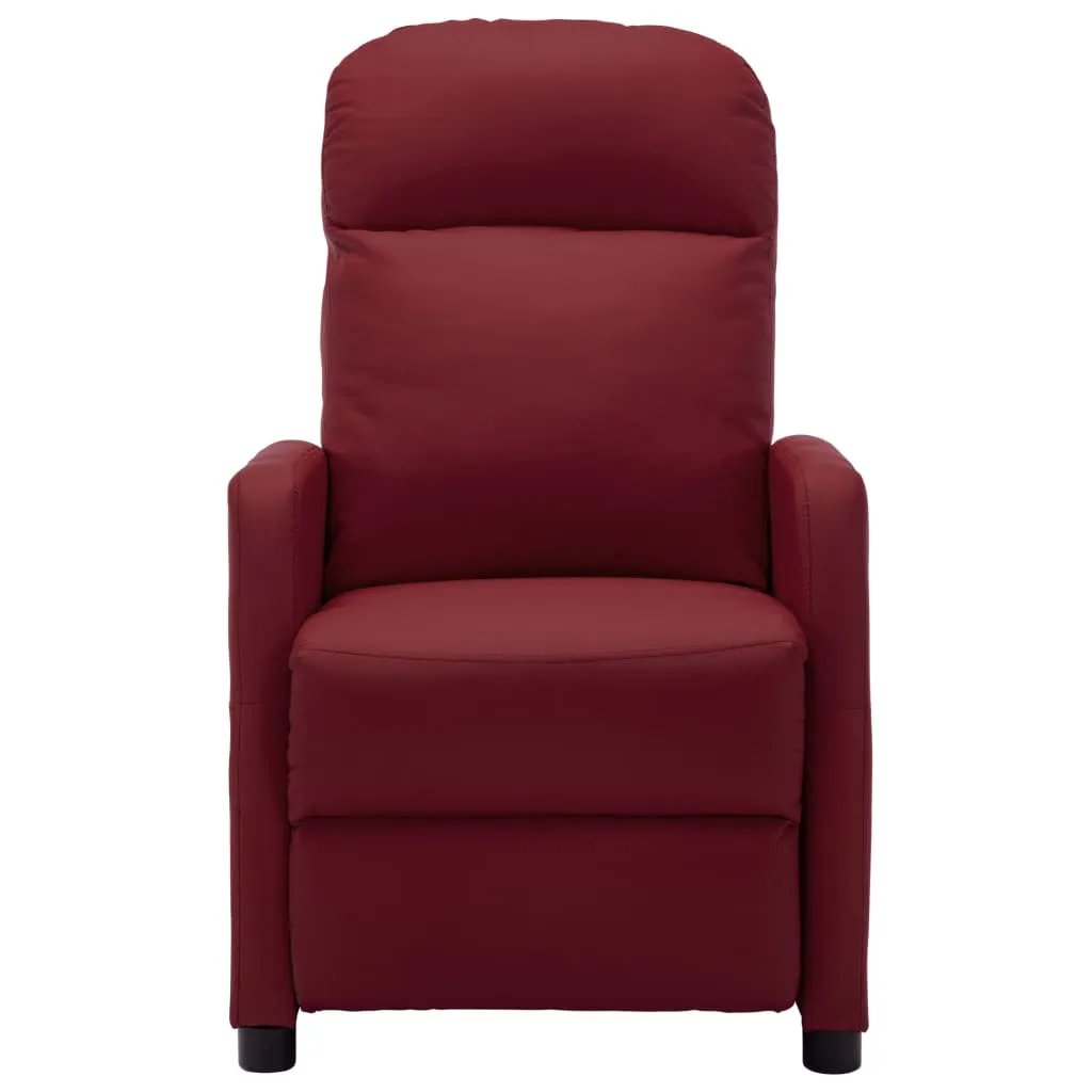 Recliner Chair Electric Leisure Recliner for Home Theater Faux Leather