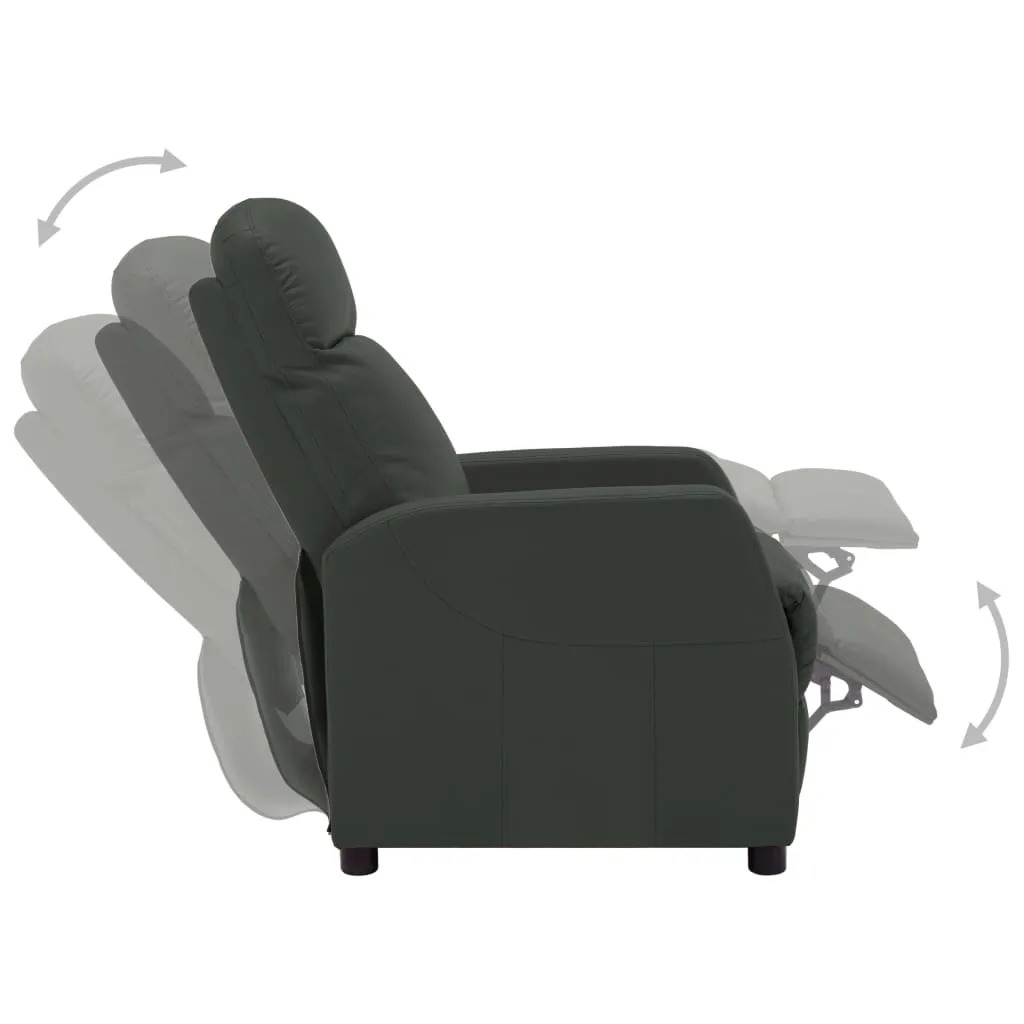 Recliner Chair Electric Leisure Recliner for Home Theater Faux Leather