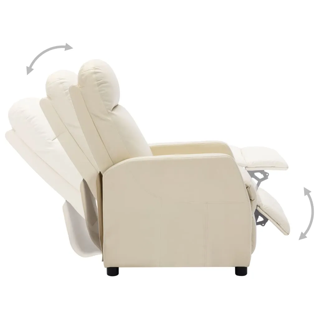 Recliner Chair Electric Leisure Recliner for Home Theater Faux Leather