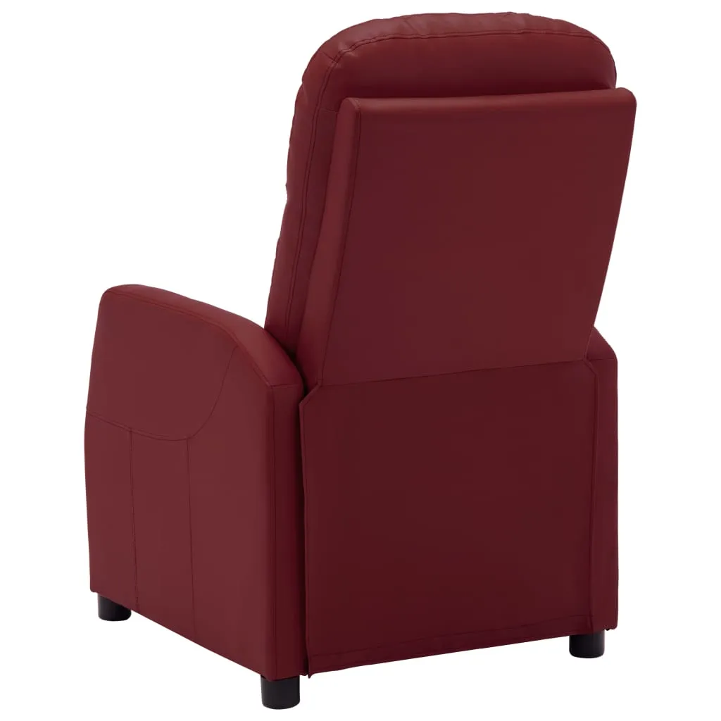 Recliner Chair Electric Leisure Recliner for Home Theater Faux Leather