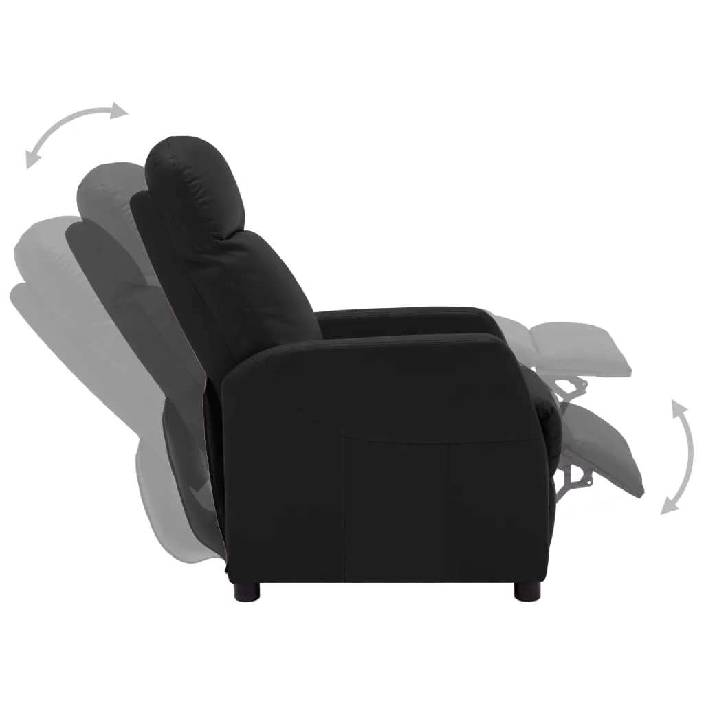 Recliner Chair Electric Leisure Recliner for Home Theater Faux Leather