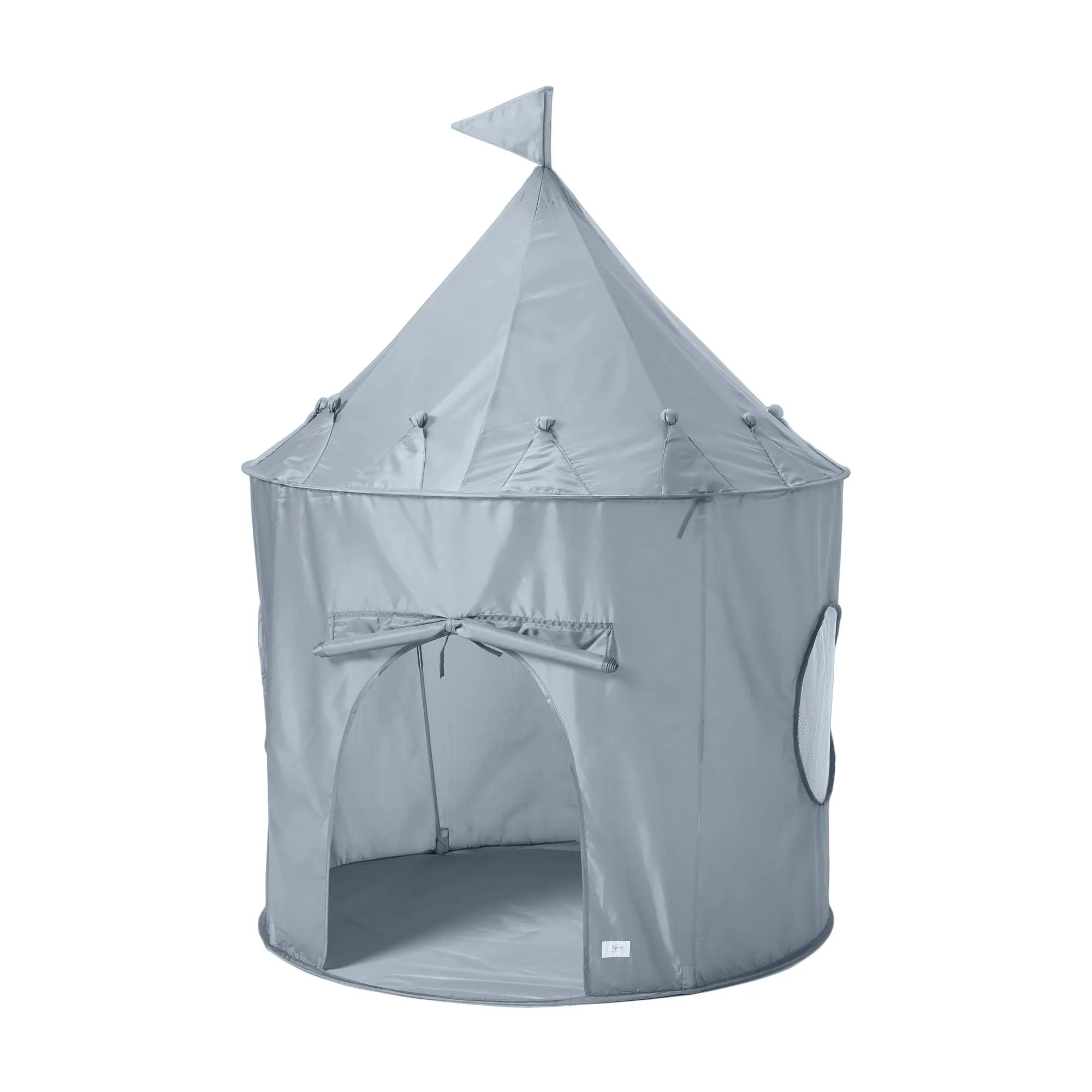 Recycled Fabric Play Tent Castle - Solid Colors