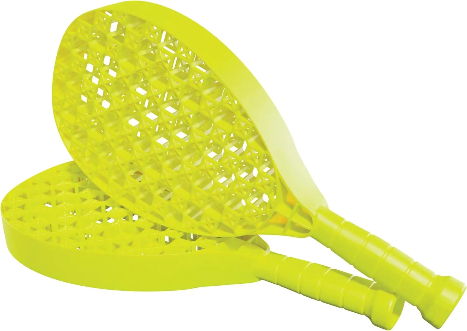 Red and Yellow | Outdoor Activities | Traditional Pole in The Ground Set | Real Tennis Ball and 2 Championship Bats | Suitable for Everyone 5 Years 